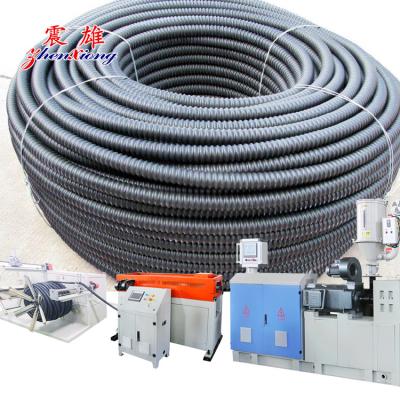 PE PP PVC Plastic Pipe Machine Single Wall Corrugated Pipe Machine Extrusion