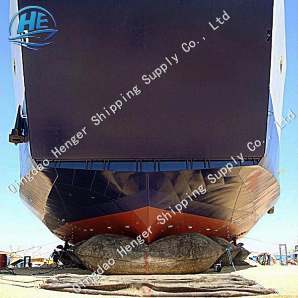 balão de lançamento do navio da bolsa a ar do balão do navio 0.07~0.10mpa para o embarcadouro seco do navio