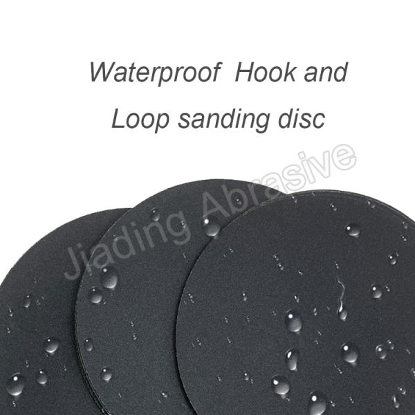 6inch Waterproof Sandpaper 150mm Silicon Carbide Hook Loop Abrasive Disc Paper D Weight