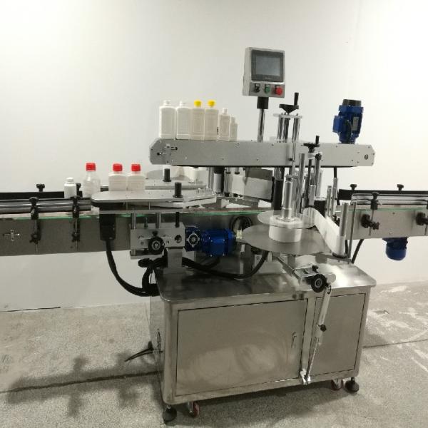 Bottles Front Back Labeler Wine Vodka Automatic Bottle Neck Labelling Machine