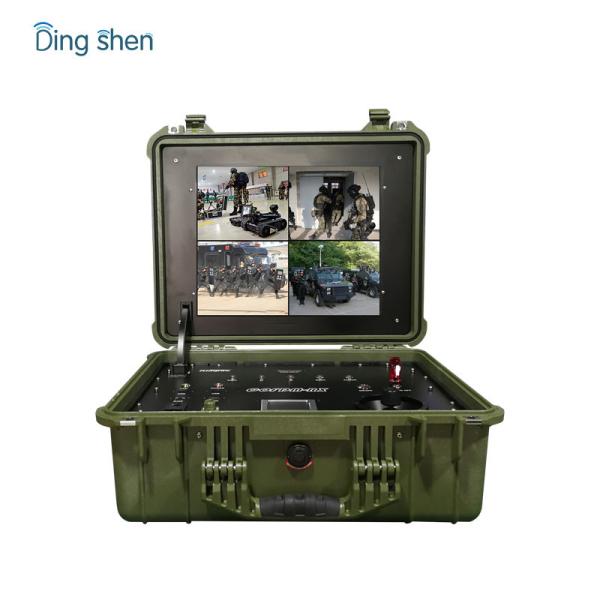 4 Channels COFDM HD Video Transmitter Outdoor Wireless AV Receiver