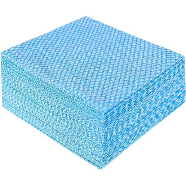 ISO Reusable Non Woven Cloths Handy Wipes Dish Towels Diamond Pattern