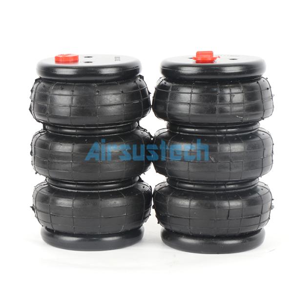 3B2300 Industrial Air Springs Triple Convoluted Air Bags Suspension Design Height 187MM