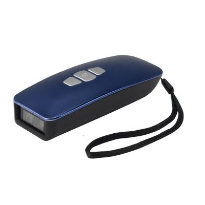 Função de Portable With BT do leitor do QR Code do OEM 2D Mini Barcode Scanner