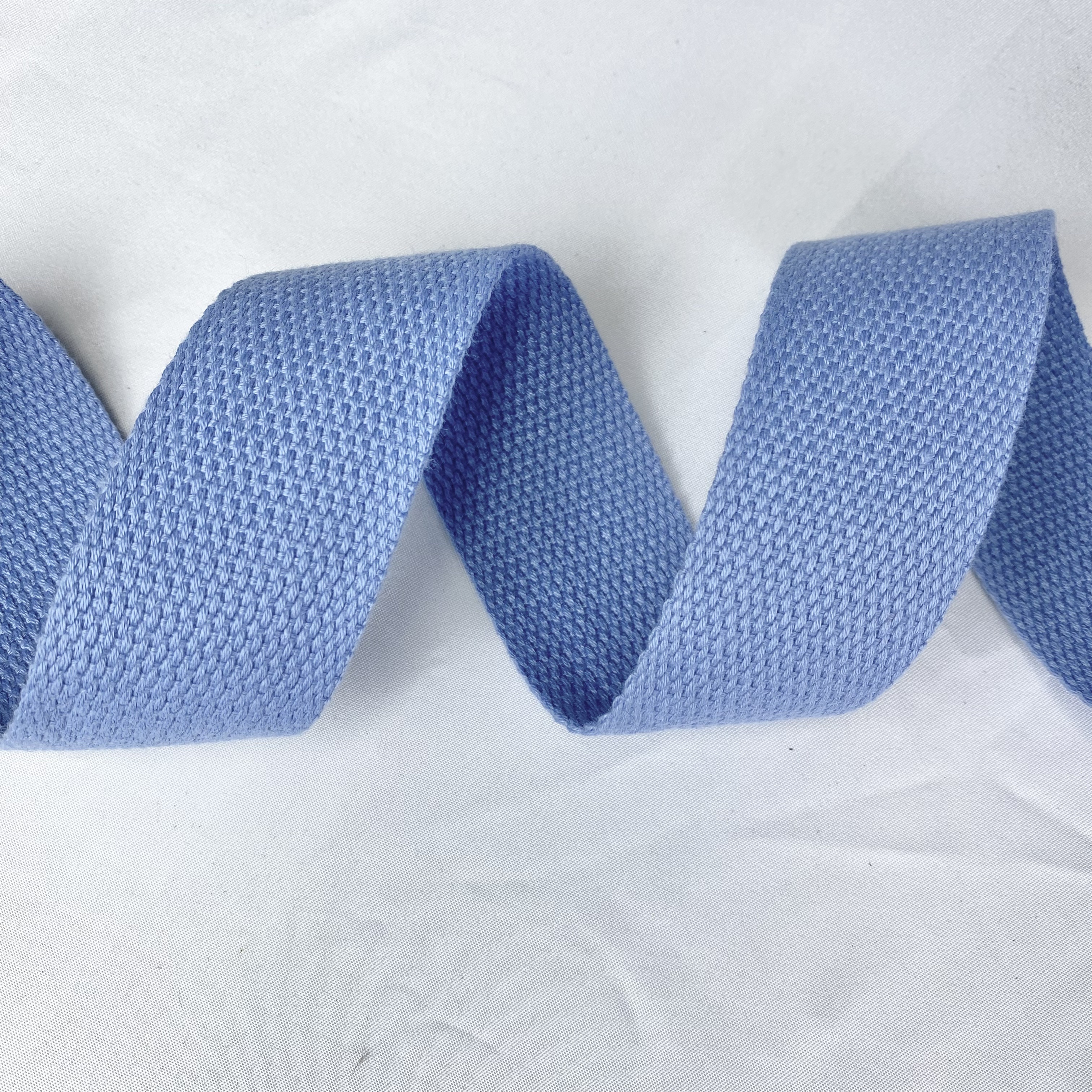 Soft bead Polyester-cotton webbing in a variety of colors Dupont Tote bag strap Textiles