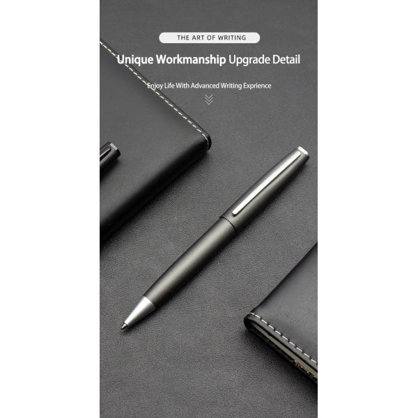 Metal Matte Twist Signature Pen 1.0mm Business Office Bullet Ball Pen