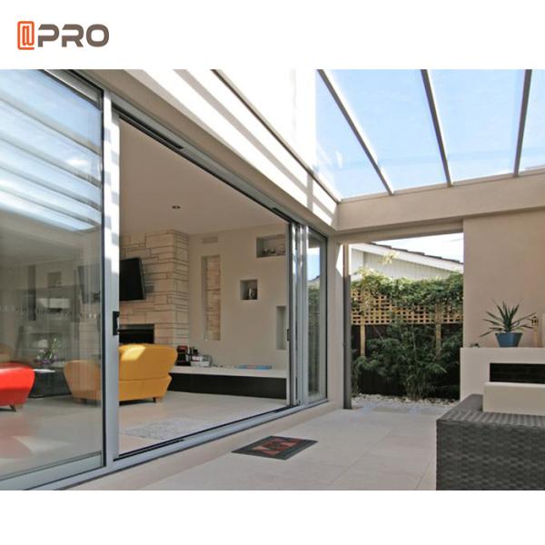 Huge Exterior Odm 1.2mm Aluminium Sliding Glass Doors