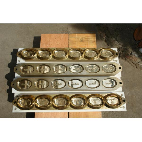 Настраиваемый логотип приемлемый туалетный мылочный пресс штамповки медь формы для производства мыла