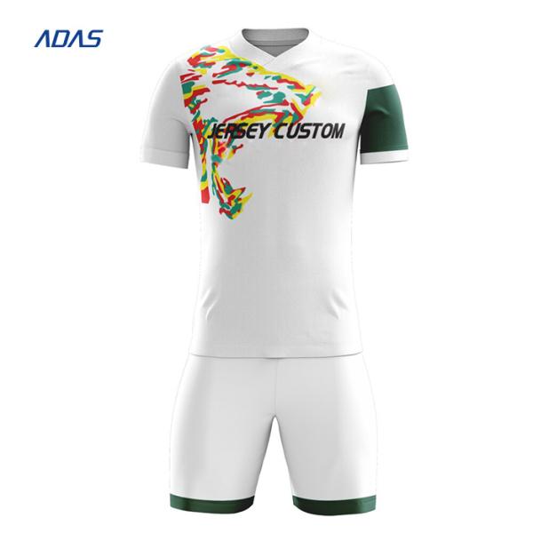 Youth Practice Bulk Football Jerseys Club Team Training Uniform Suit Full Sublimation Printing