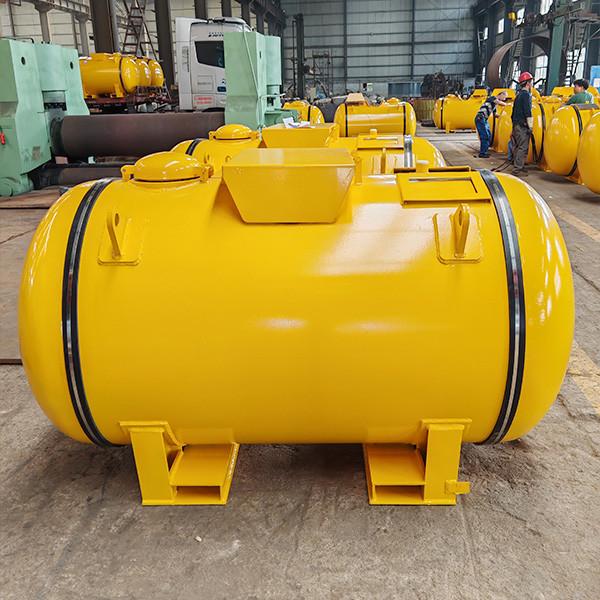 CG1.1Y Tanks de stockage de produits chimiques en alkyl-aluminium transportés avec des caractéristiques de sécurité de pression d'essai de 15 bar