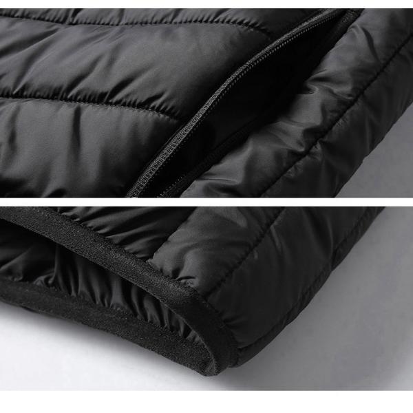 Зимний теплый термозагружаемый USB нагретый полный цип Утилитарный теплый подушечный мужской жилет с батареей