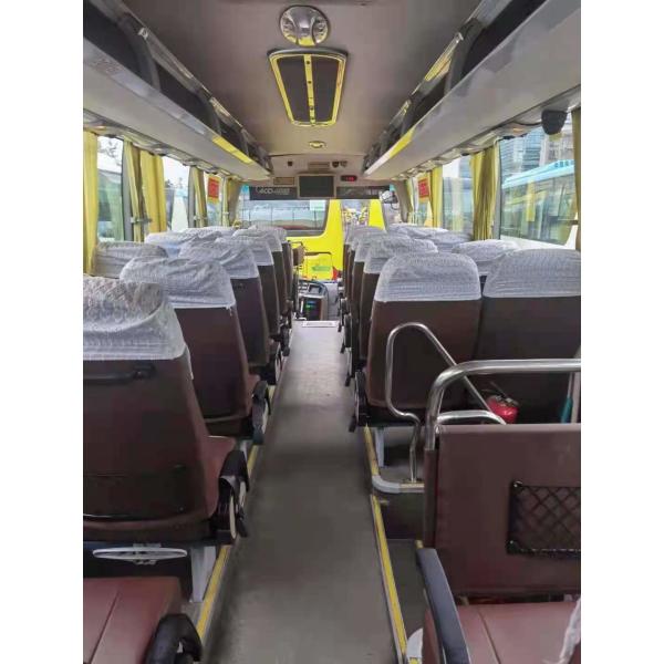 Used Yutong Bus ZK6122 49 Seats Steel Chassis Double Doors Used Passenger Bus Left Hand Drive WP.10 Rear Engine