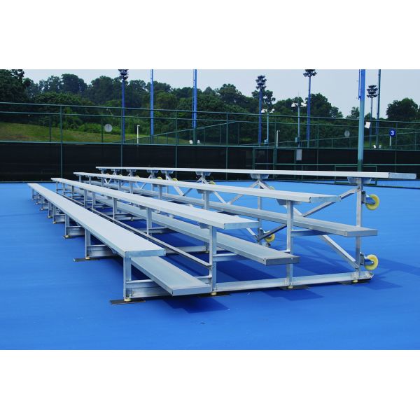 Foldable Portable Aluminum Bleachers for Stadium Seating Easy to Install and Disassemble