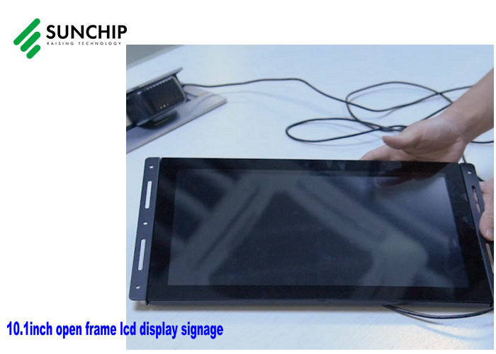 Монитор LCD игрока рекламы металла Signage цифров открытой рамки LCD промышленный