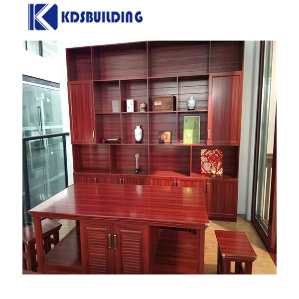 KDSСтроительство мебели Красная столовая и Китай установить современный дизайн кабинета для столовой