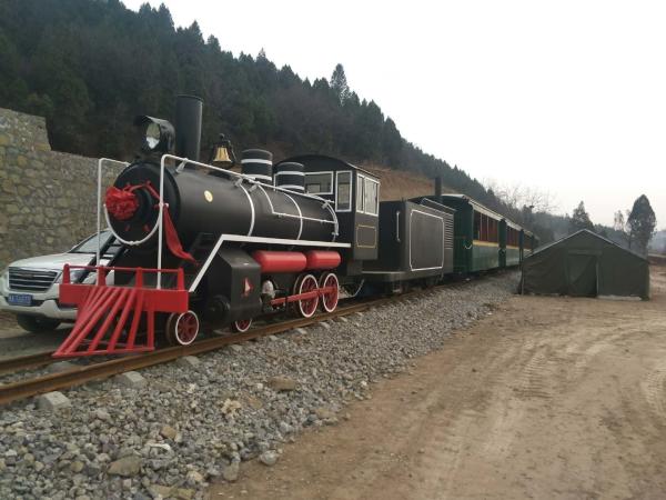 Large Family Tourist Train Rides 4.1×1.7×2.5 M Size Hand Painted Technics
