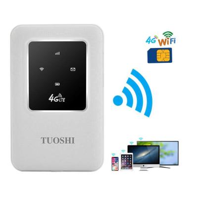 Router móvel de carregamento do dispositivo do ponto quente LTE Cat4 150Mbps MiFi da bateria 4G da relação de USB
