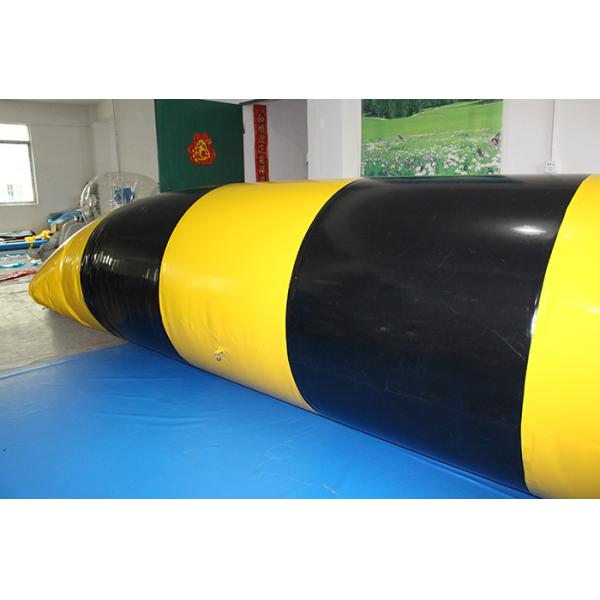 Water Catapult Blob Inflatable Water Blob Jump Red Blue Yellow