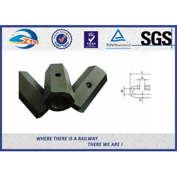 High Tensile Joint Nut 40Cr Hex Coupling Nut for Railway Fastening Connector