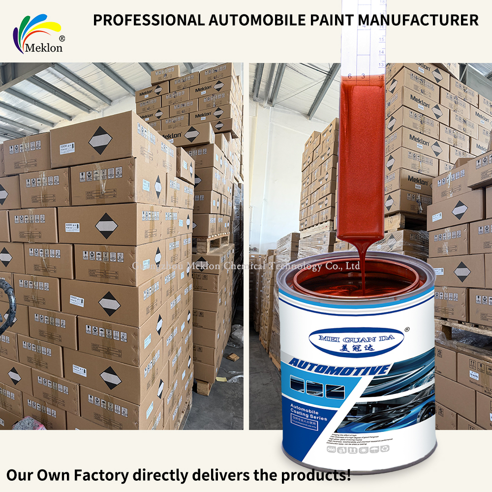 Wholesale X02 Crystal Red Pearl 1L Acrylic Paint Factory Price 7-14 Days