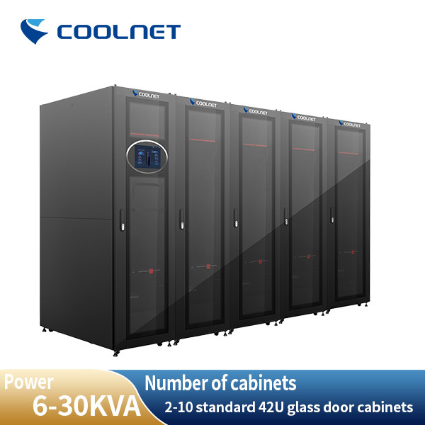Easy Deployment Time Saving 42U Smart Rack Data Center With Precision Cooling For IT Devices