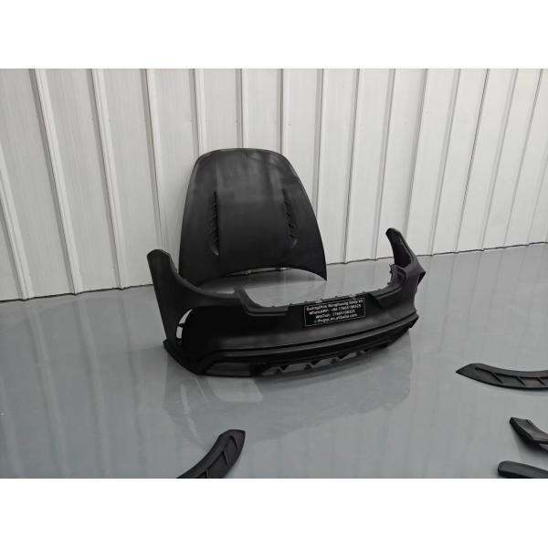 MSY Panamera 971 Body Kit Red Carbon Fiber Replace Front Bumper Spoiler Widebody Kit