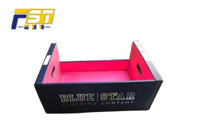 A forma do retângulo coloriu caixas de envio pelo correio onduladas recicladas para produtos eletrônicos