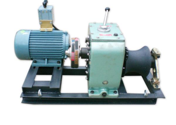 Cable Winch Puller 3 / 5 Ton Electric Winch , Wire Rope Winch For Cable Pulling