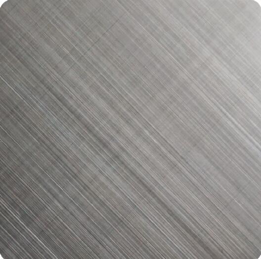 Cross Brushed Stainless Steel Wall Cladding With PVD Ion Coating For Fingerprint Resistant Surfaces