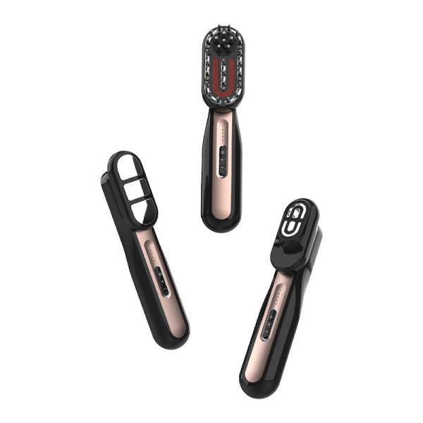 Multifunctional Electric Massage Comb Smart EMS Vibration Red Blue Light  Face Body Skin Care Hair Growth