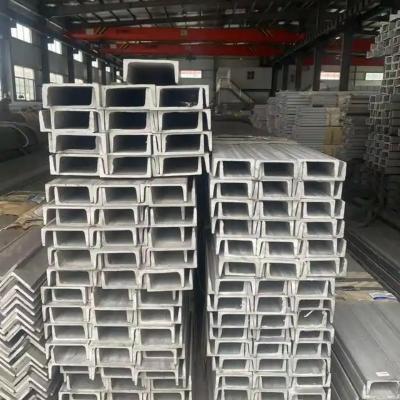 SUS202 2B Surface Stainless Steel Structural Channel 8# 80*43*5mm JIS