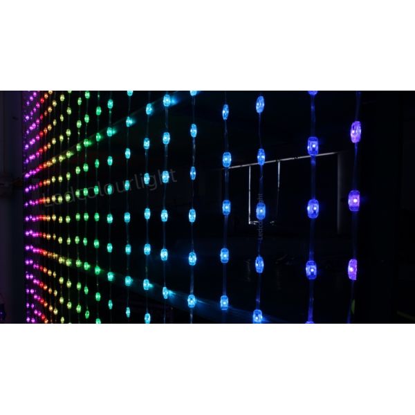 IP66 Christmas Festival Decorative DC12V RGB Color Changing LED String Lights