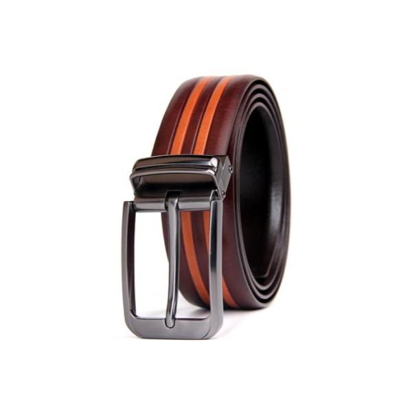 Custom Logo 100cm Men'S Alloy Clamp Buckle Belt For Pants
