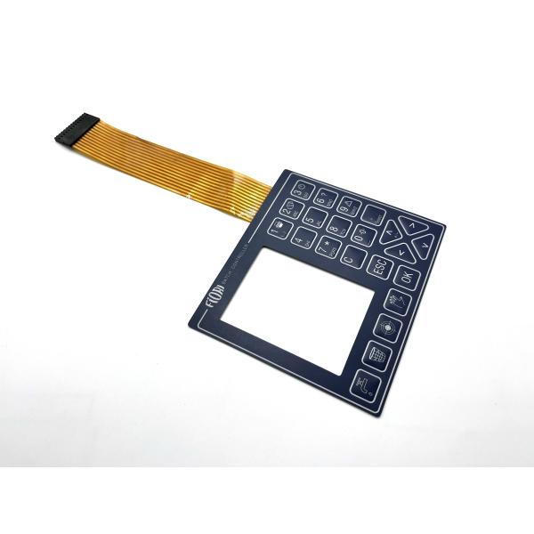 表面印刷 柔らかい膜キーボード ミルキーLED窓