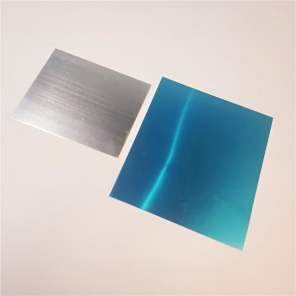 1100 Oxidized Aluminium Flat Plate ISO9001 For Condenser Manufacturing