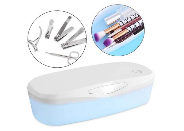 Portable Beauty Disinfector Uv Sterilizer Box With A Timer 2 Hours Charging Time