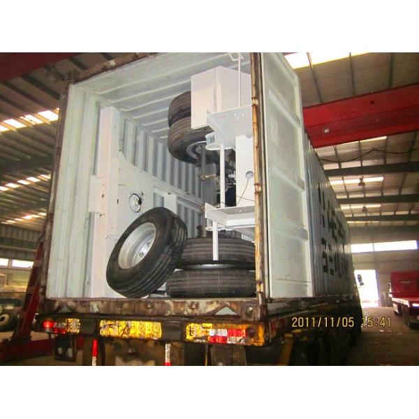 Механический трейлер контейнера перехода 20ft 40ft подвеса 12m