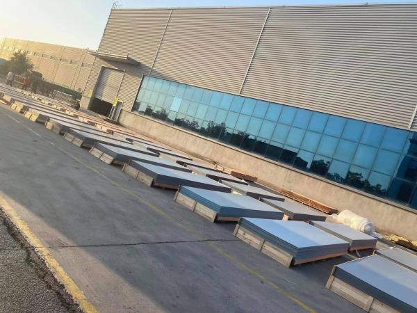 O poliéster revestiu o painel composto plástico de alumínio 1240mm para o teto interior