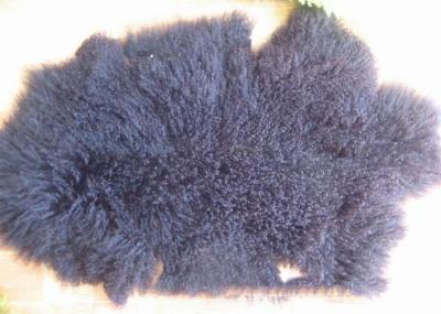 De China da fábrica tapete tibetano da pele da pele do cordeiro da pele de carneiro longa extra da venda por atacado barato para a casa