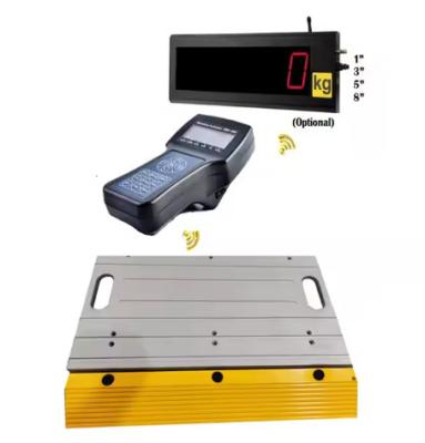 Básculas dinámicas inalámbricas para ejes de camiones, balanzas de pesaje de ejes portátiles, personalizables