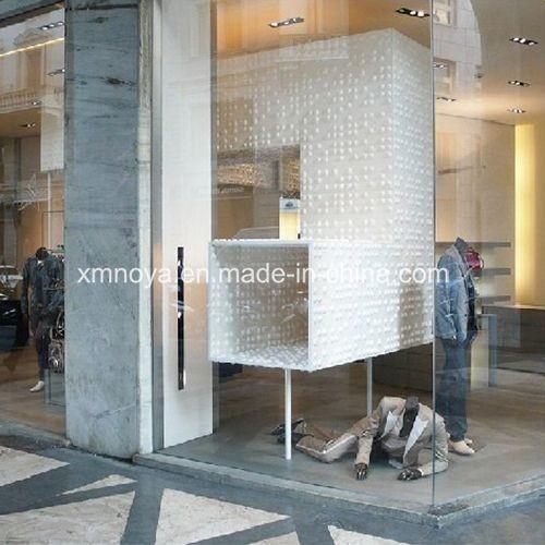 B1 Painéis acústicos de madeira com ranhura à prova de fogo Isolamento decorativo Painel de parede 3D esculpido