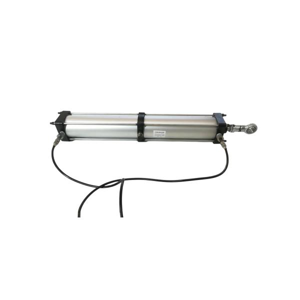 cilindro de pistón neumático de doble acción con amortiguador cilindro QGBI125X800-MT4