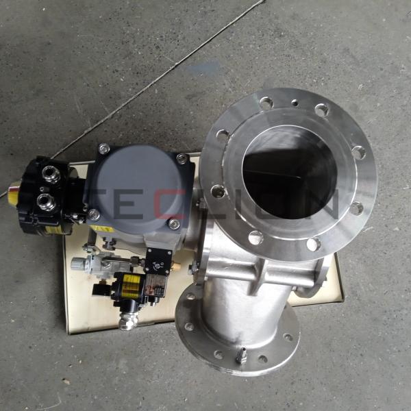 Conventional Configuration Standard Stainless Steel Pneumatic Diverter Valve