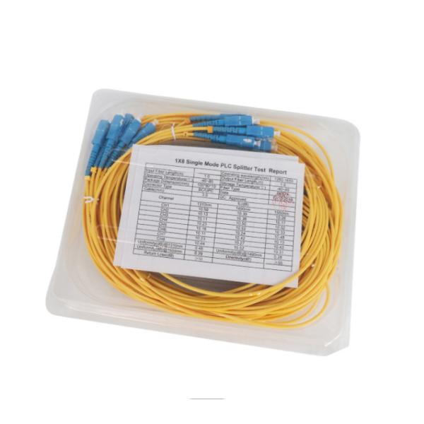 ABS 1*16 КЛАДУТ ПУТИ в коробку Splitter 1 ДО 128 PLC оптического волокна с соединителями SC/UPC