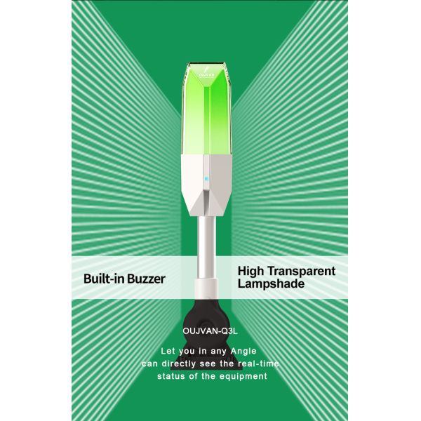 Feu de signalisation à tour lumineuse DC 24V, abat-jour en PC, indicateur d'alarme et de signalisation d'avertissement