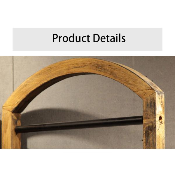 Retail Store Clothing Display Furniture Wooden Cloth Hanger Stand Various Style