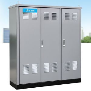 Industrial-Grade Outdoor Power Cabinet | 60KA Lightning Protection & Galvanized Steel Construction