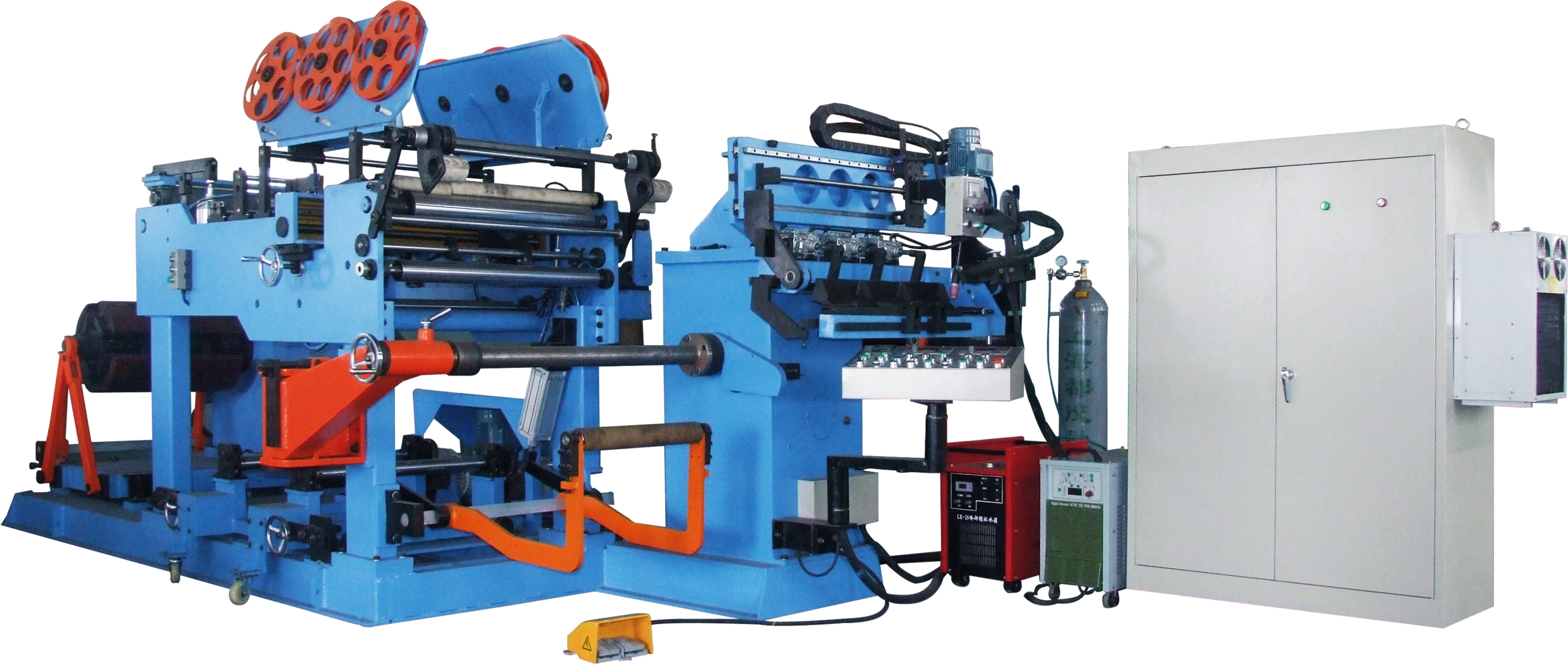 Horizontal Transformer Coil Winding Machine 2500kVA HV LV Automatic PLC Control