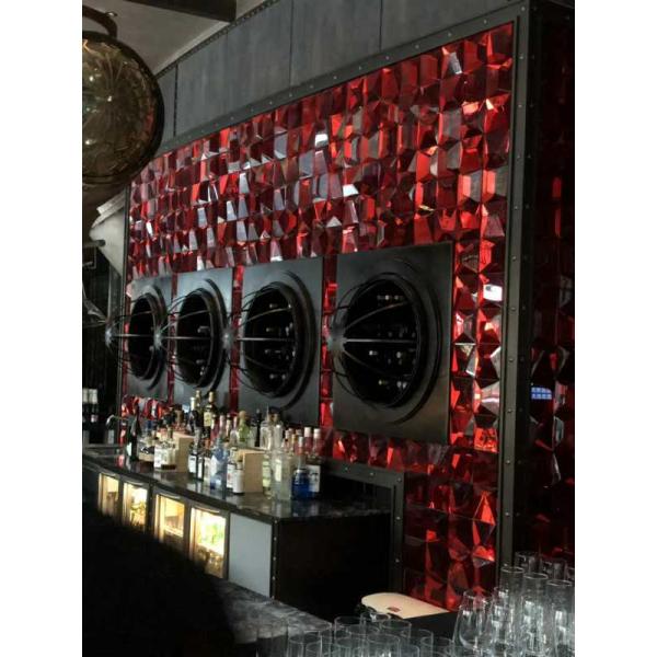 Suncatchers 3D Red Rose Ornaments K9 Stained Glass Crafts