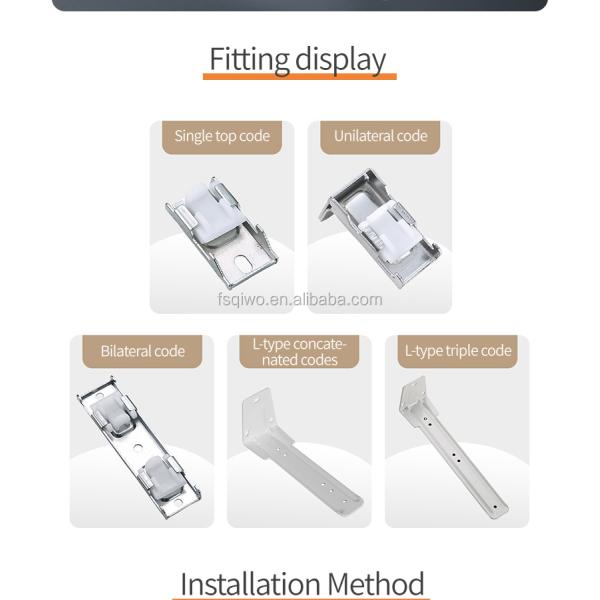 Ready ship supply white black color single double ceiling mounted aluminum curtain track